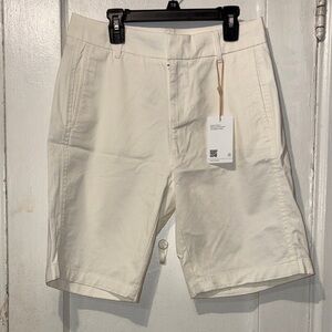 Quince Cream Men's Flat Front Shorts